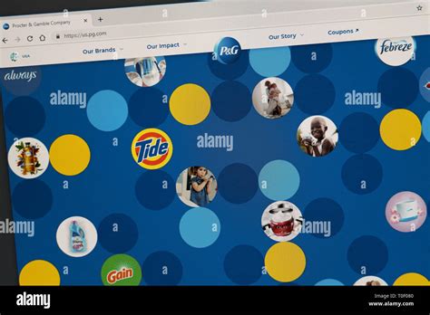 procter & gamble official website.